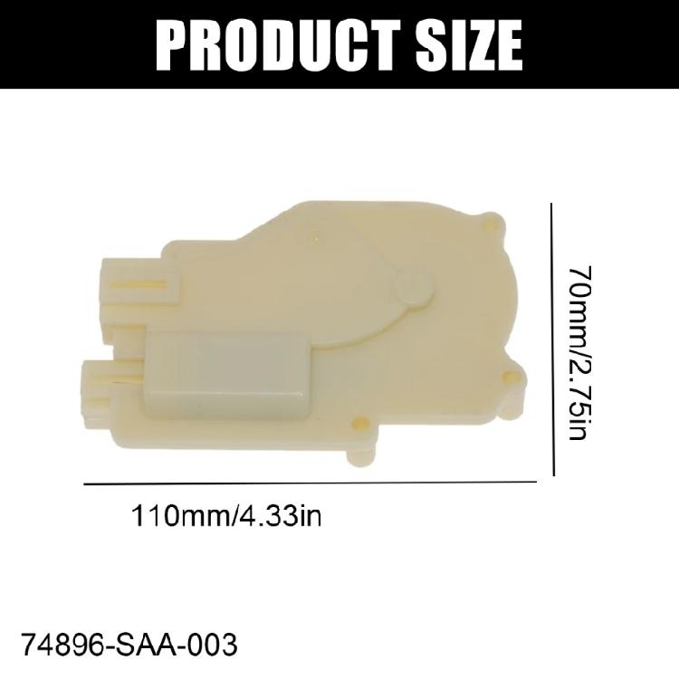 Car Tailgate Lock Motor 0.5 Second Operation Speed With Aluminum Alloy Component For Vehicles 74896-SAA-003 74896SAA003