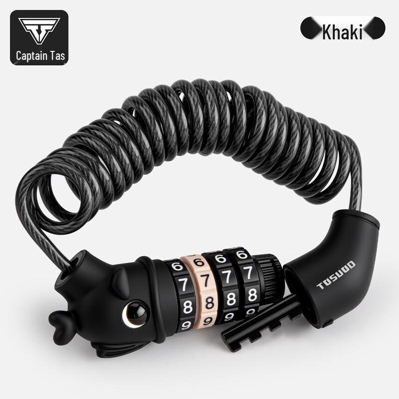 Captain Tas Portable Helmet & Bicycle Lock