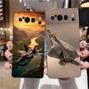 Fighter Planes Phone Case For Google Pixel 8 7 6 Pro 8A 6A 7A 5G Soft Silicone Shockproof TPU Black Cover Fundas
