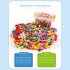 Crafts Lacing Beads Toy Training Toys Rainbow Lacing Beads Toys  Fine Motor Activities