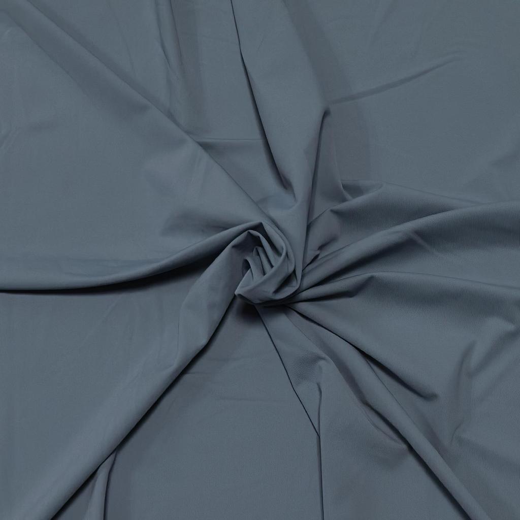 40D Cooling Touch Matte T-Shirt Fabric, Warp Knit Nylon Spandex, Ink Green