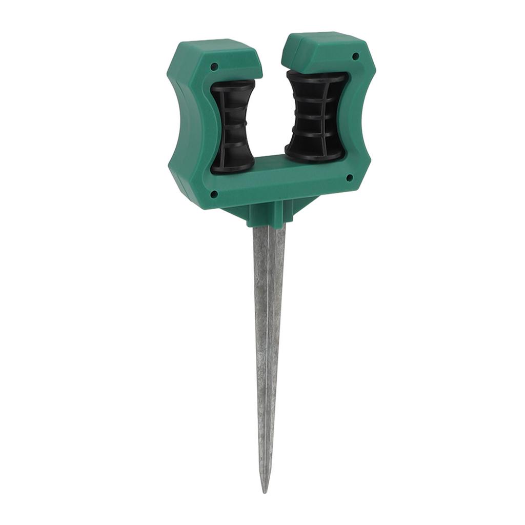 Lawn Hose Guide Spike Roller Reel Sturdy Multifunctional Hose Support Guide Stake Holder for Yard Ga
