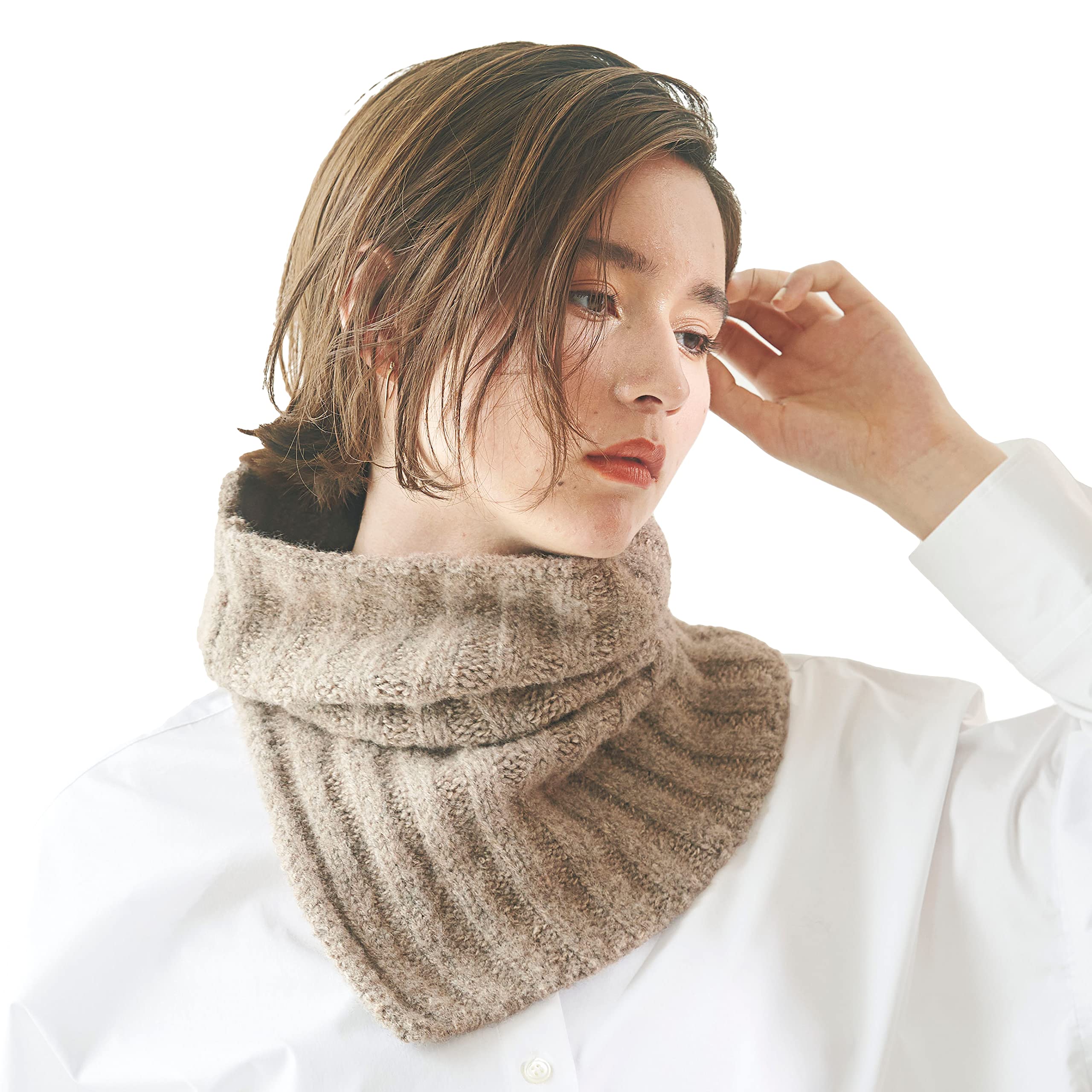 

Cogit HOT Rib Knit Warmer Beige