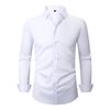 Men’s Wrinkle-Resistant Stretch Long Sleeve Dress Shirt