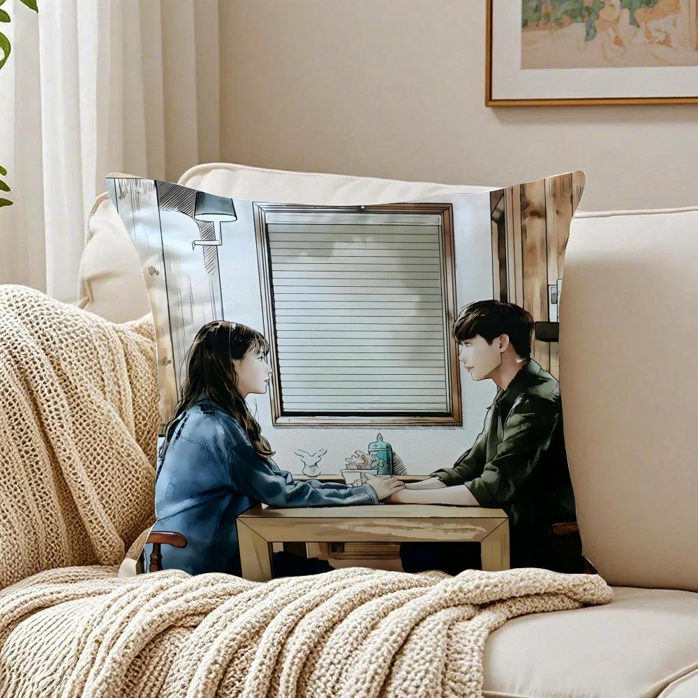 

Fantasy Romantic Korean TV WW Two Worlds Cushion Cover Pillowcase Antidustmite living Room Sofa Decor Cushion Room 30X30cm