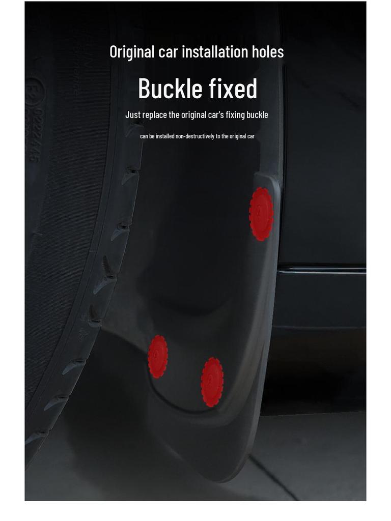 Vylepšené TPE lapače nečistot pro Model 3 Tesla - Přeshraniční příslušenství