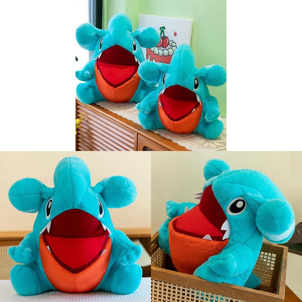 Mouth Big Shark Plush Toy Adorable Dilong Baby Stuffed Animal Perfect Gift