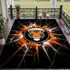 Soft Floor Carpet Hull City Football Pattern Area Rug Decorative Mat For Home Room Decoration