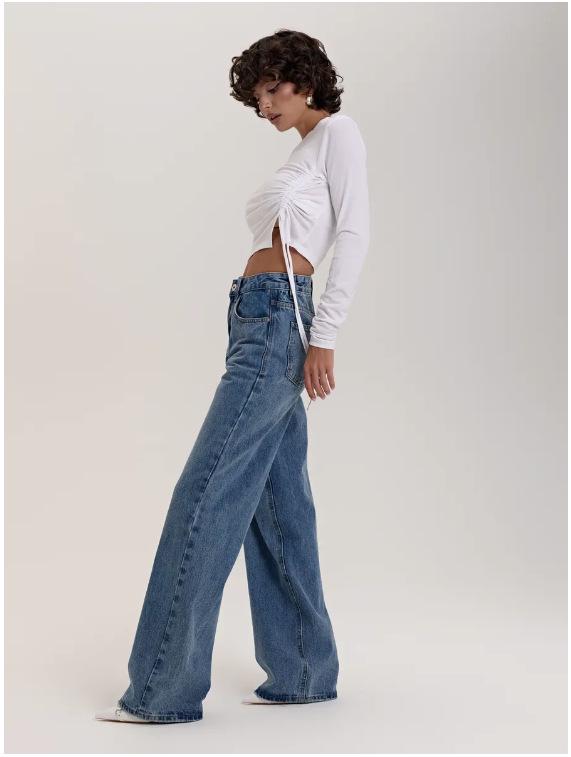 Women's Wide-Leg Jeans Autumn 2025 - Russian Style