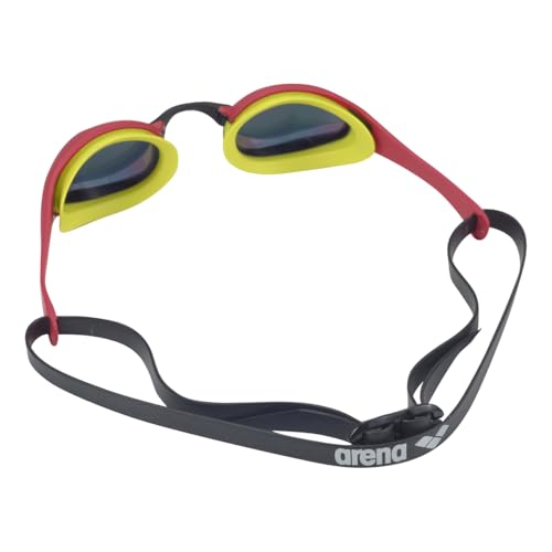 Arena Competitive Swimming Goggles Unisex Free Size Mirror Coated Lens World Aquatics Approved Cobra Ultra AS5SGG02U