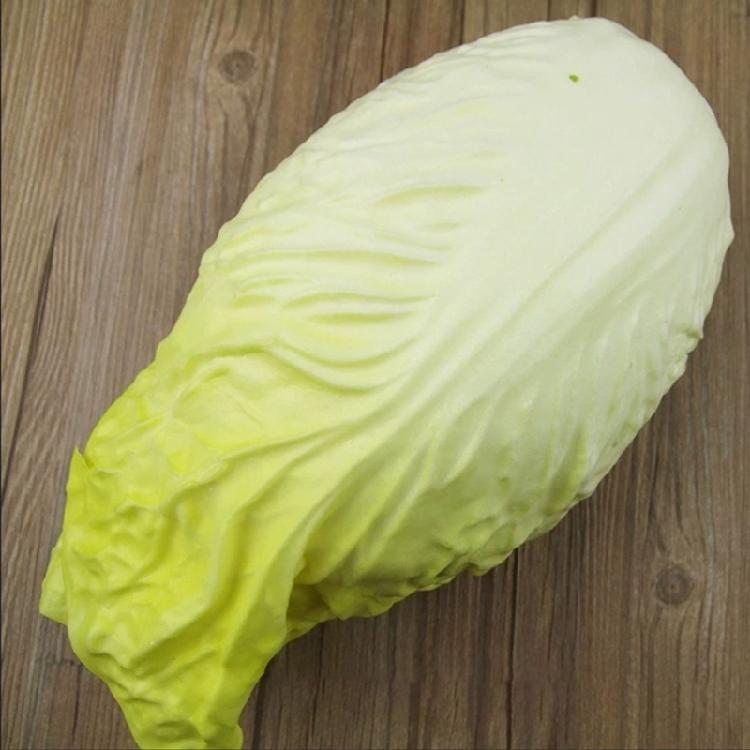 Artificial Chinese Cabbage Realistic Chinese Cabbage Vegetable Kitchen Decoration for Home Party Decoration
