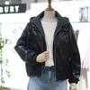 The Thilbery Fake Leather Check Hooded Layered Jumper NCMTR9M0JP07W