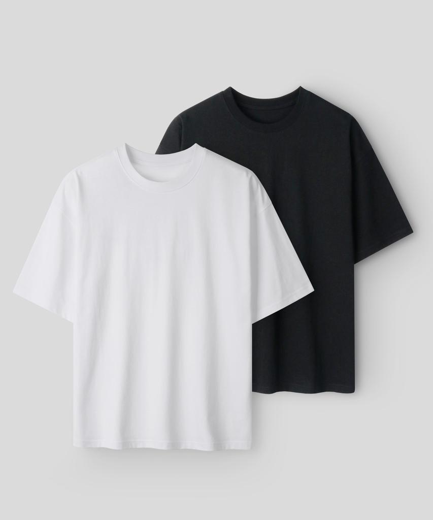 INDUST All Day Soft Cotton Round Neck Half T-Shirt_2 Colors
