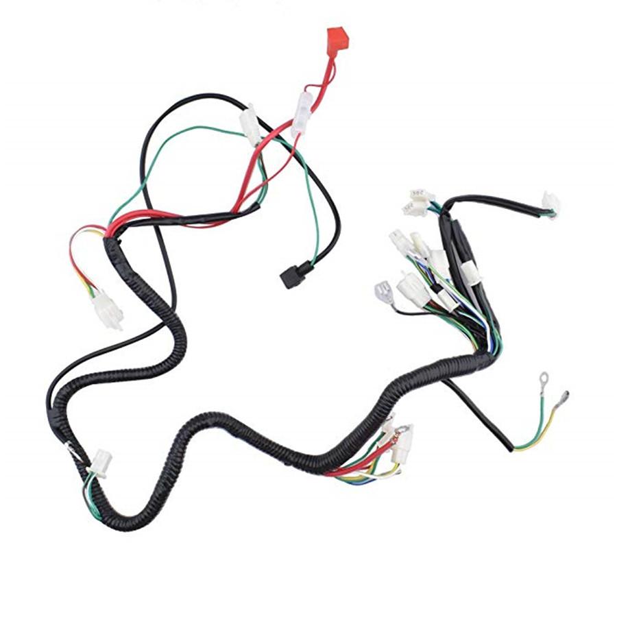 Wiring Harness Kit Electrics Wire Loom For GY6 4-Stroke Engine Scooter ATV Quad