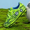 Chuteiras de Futebol para Crianças Tênis de Futebol Atlético Tênis de Futebol para Gramado Sintético Crianças Outdoor Chuteiras para Campo Firme Antiderrapante