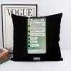 W-Werenoi Pillow Case Album Case Sofa Decorative Home Double-sided Printing Short Plush Cute Cushion Cover