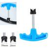 1 Pc Hole Opener Tool PE Pipe Bypass Hole Punch Forestry Irrigation Manual Drill Bit Blue T-shaped 16mm/20mm