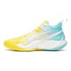 Li Ning Sonic 10 Basketball Shoes Men Sneakers Yellow Blue ABAS069-8