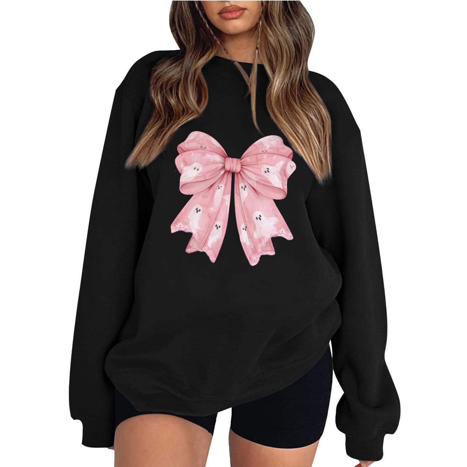 

Женские модные топы, повседневные свободные пуловеры в полоску с круглым вырезом и длинными рукавами XL чёрный