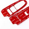 AIRSPEED Carbon Fiber Window Lift Switch Decorative Panel for Subaru WRX Generation VB RHD Stylish Interior Decorative Sticker with Tape for a Stylish