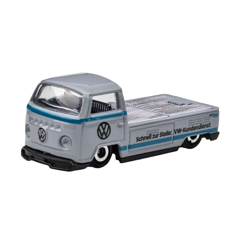 Hot Wheels Räder) Basisauto Volkswagen T2 Pickup Fahrzeug Spielzeug Miniauto Ab 3 Jahren weiß HXR02