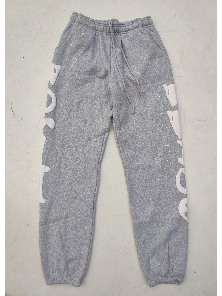 Young Thug Style Spider Web Hoodie Set