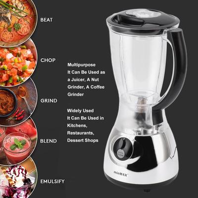 450W Professional Blender Two Containers 1500ML 600ML Smoothie Blender High Performance Kitchen Mixer Juicer