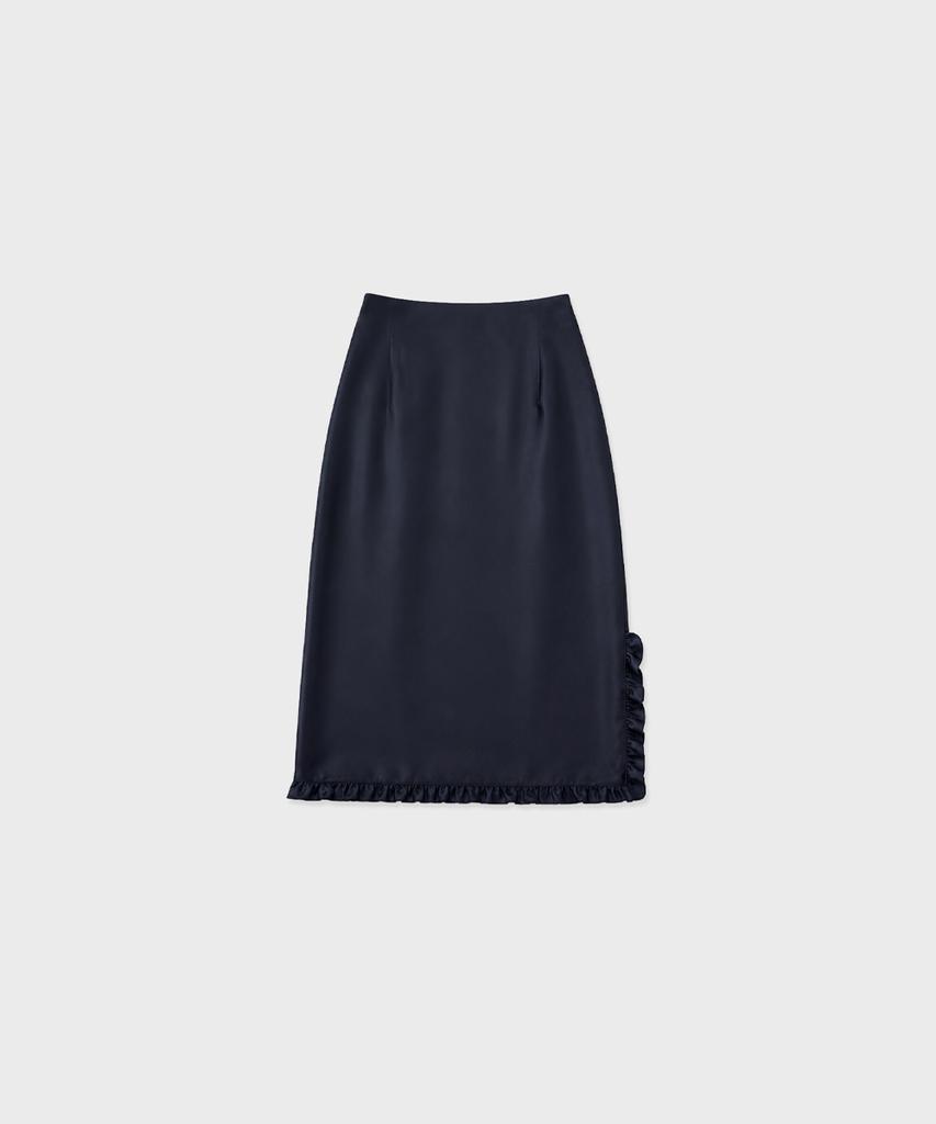 Ini Summer Frill Skirt - Olive, Cream, White, Navy