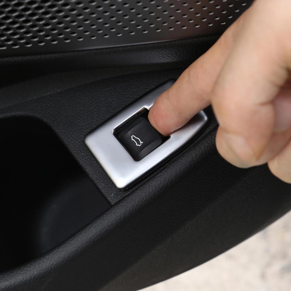 Car Styling Tail Door Switch Frame Button Cover Trim Sticker Fit For BMW 3 Series G20 G28 - Auto Interior