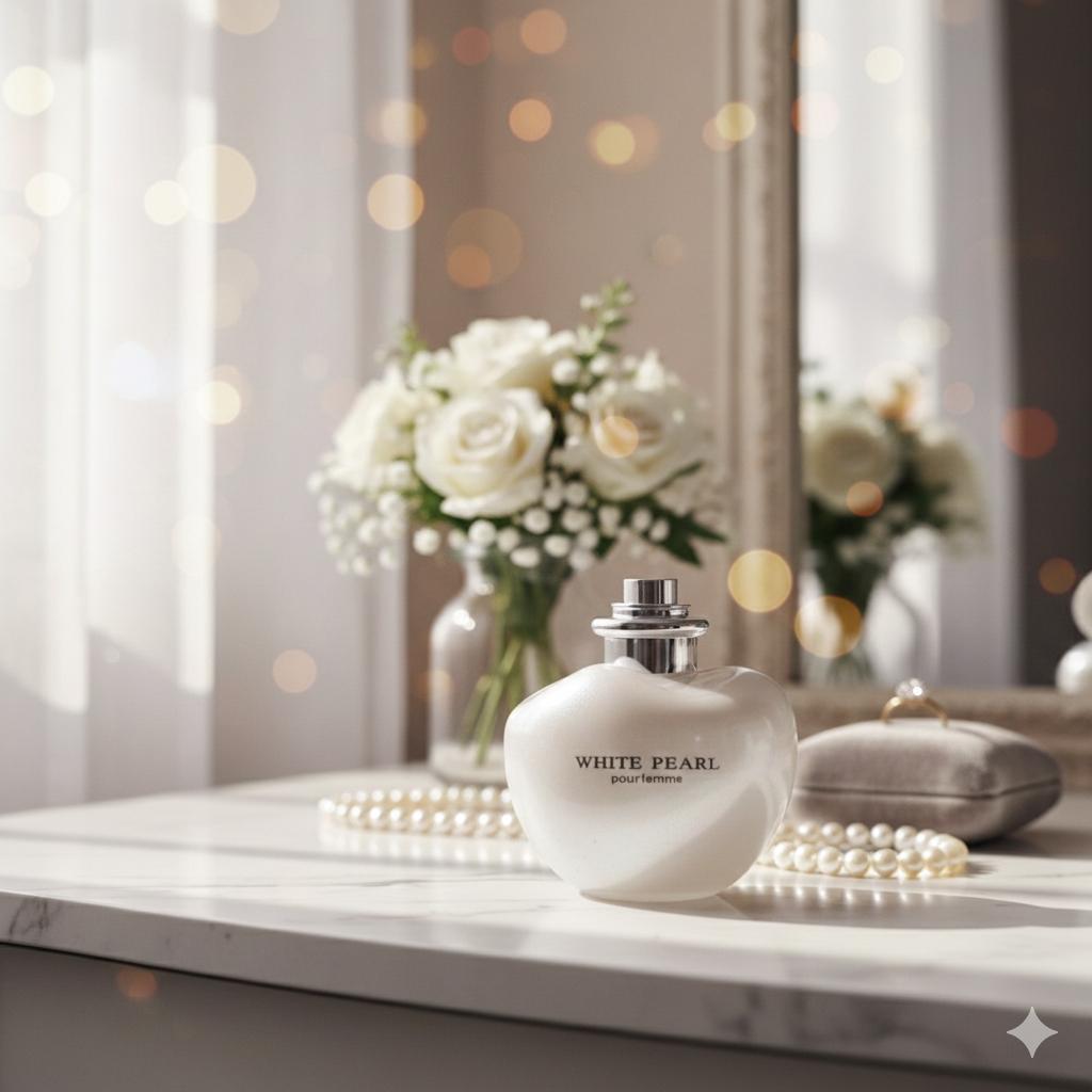 MANSOUR Parfum White Pearl for Women, 100 Ml