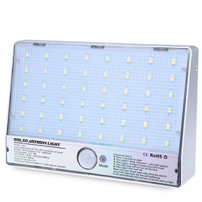Original 48 LEDs Solarbetriebenes Bewegungsmelderlicht für die Straße Energiesparende, umweltfreundliche und lange Betriebszeit für den Außenbereich