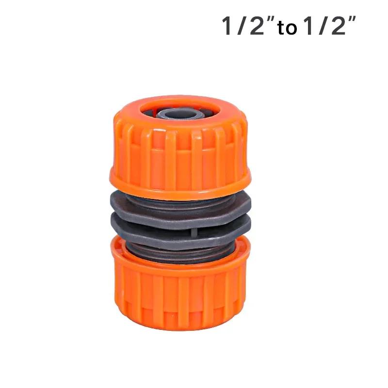 

4PCS Garden Watering Hose Plastic Quick Connector 1/2 3/4 1 Double Male Coupling Joint Adapter Extender Set for Pipe