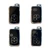 2 3 4 Knapps Bilnøkkelveske for Toyota Prius 30 Alpha Aqua Land Cruiser Auris for Lexus LC 200 Nøkkeldeksel Holder Fjernkontroll 2012 - 2014