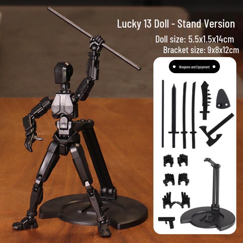 3rd Gen 13-Joint Movable Figurine: DIY Decompression Toy