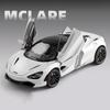 1:24 720S Spider Alloy Car Model Sound and Light Pull Back Children's Toy Collectibles Birthday Gift