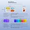 1/7 Days Week Pill Organizer Morning And Night Pill Holder Storage Box Splitter Travel Medicine Organizer Portable Medicine Box