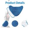 Convenient Mop Cloths Sweeping Robot Mop Cloth Sweeping Robot Replacement Part