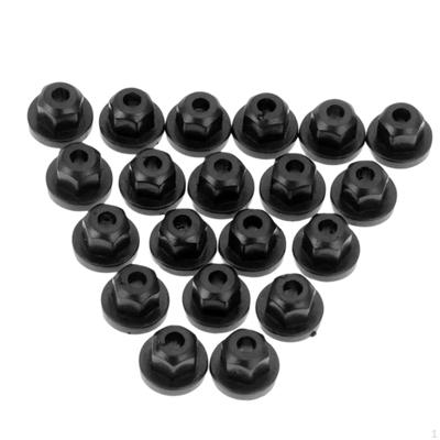 20x Dadi per Carrozzeria Clip a Flangia Accessorio 16131176747 Pratico Premium Ricambi Professionali Portatile