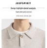 Men's Plus Size Retro Lapel Knitwear Sweater - Autumn/Winter Casual Versatile Style