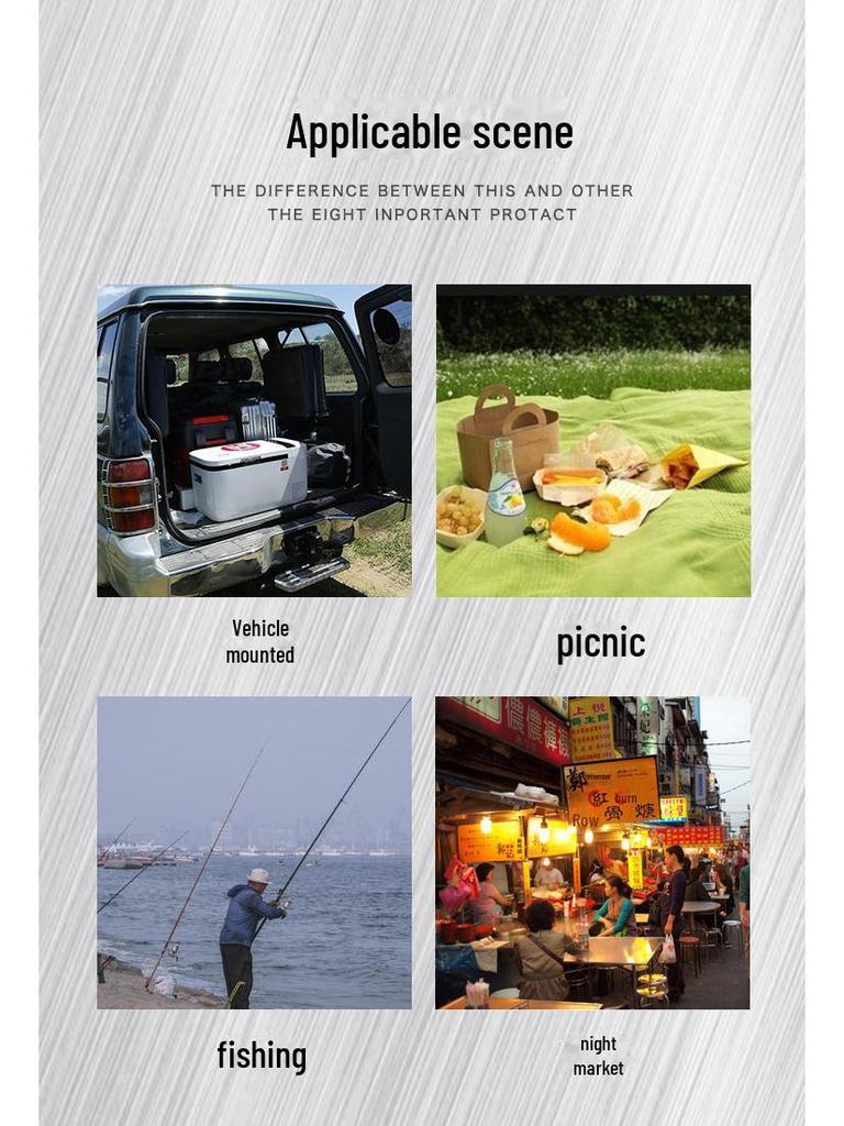 12V 100A Polymer Lithium Battery - High Capacity, Ultra-Light, Outdoor Mobile Power Solution