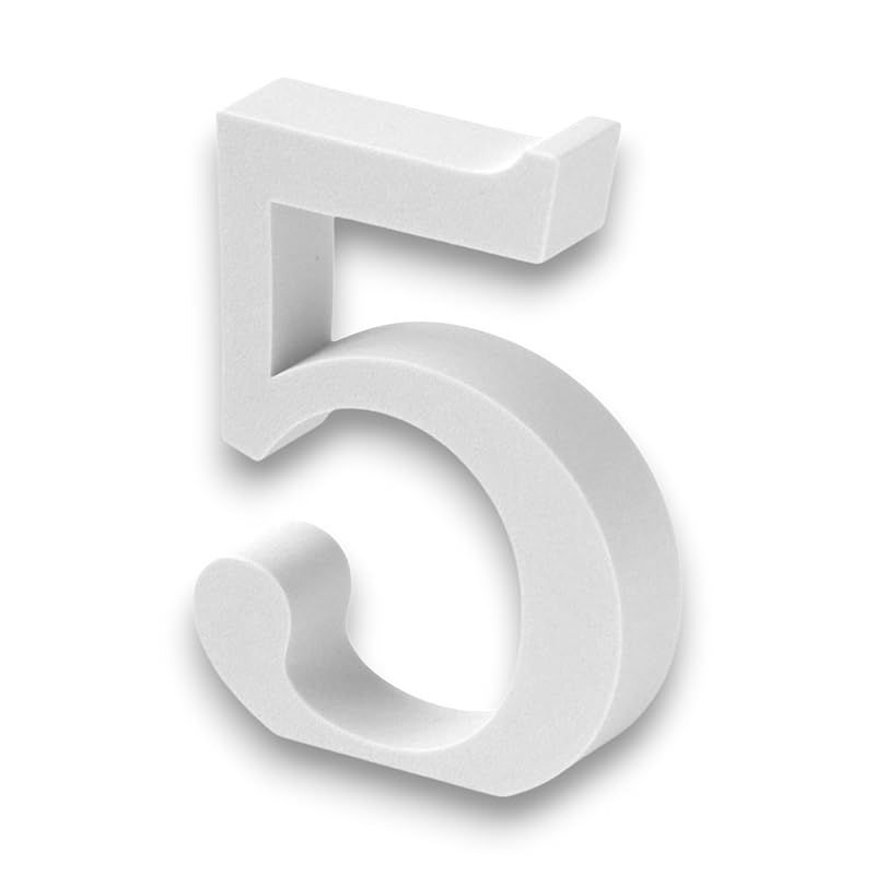 

Generic product multicolor alphabet letter white 5