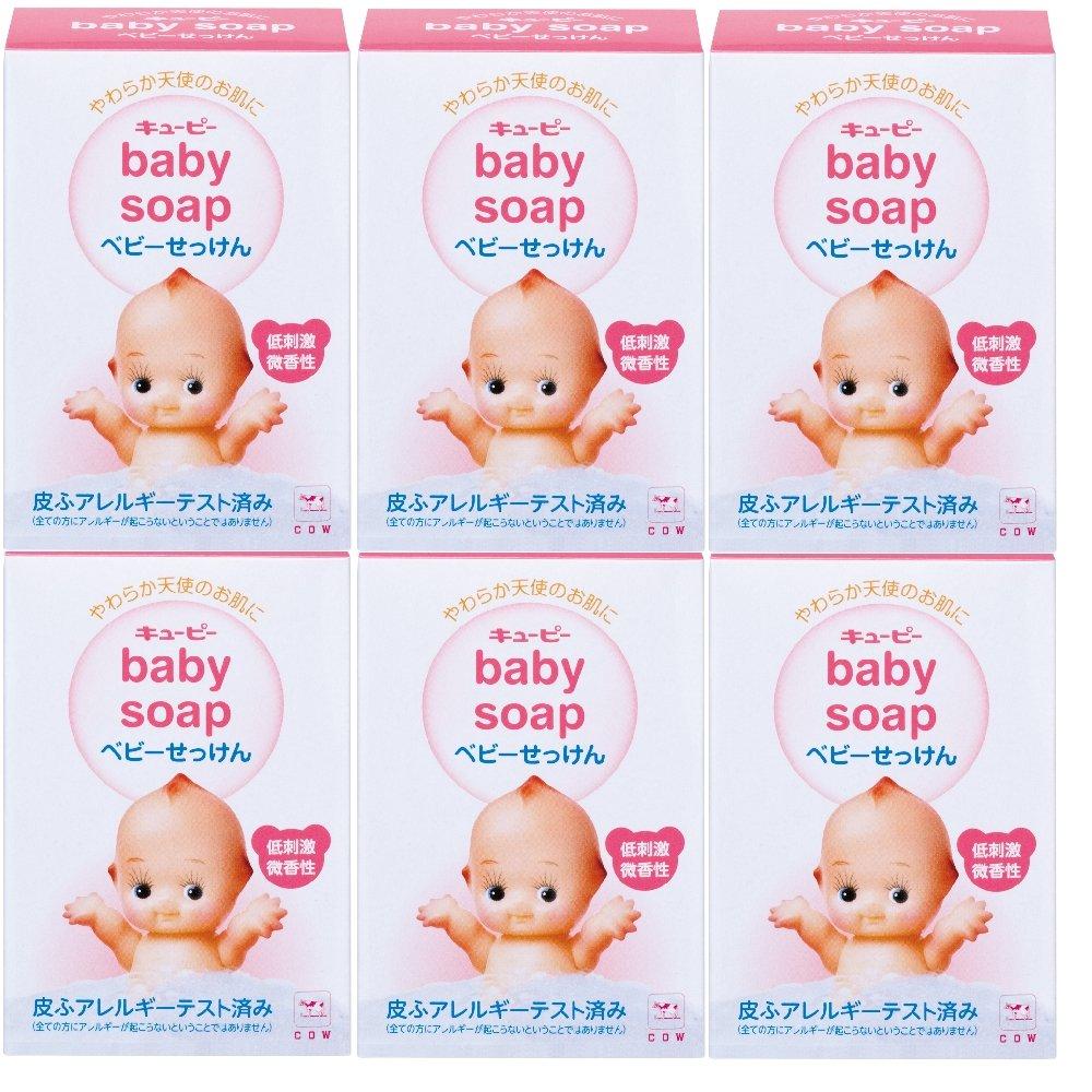 Kewpie Baby 6 Pieces X 6 Soap, (90g Pieces)