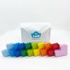600/1200 Pieces Classic Building Blocks Basic MOC Bulk Building Bricks White Grey DIY Assembled Creative Educational Toys Gift