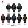Naviforce Men's Boy Digital Watch Date Day Chronograph Silicone Strap Night Pattern Waterproof Outdoor Casual Sports Men's Boy Watch NF9246