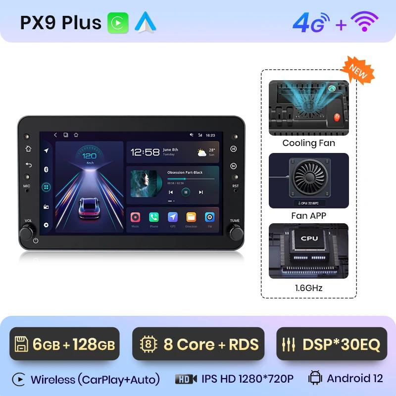 LANGJING Car Radio For Alfa Romeo Brera Spider 159 Sportwagon wireless CarPlay Android Auto car intelligent systems No 2 din DVD