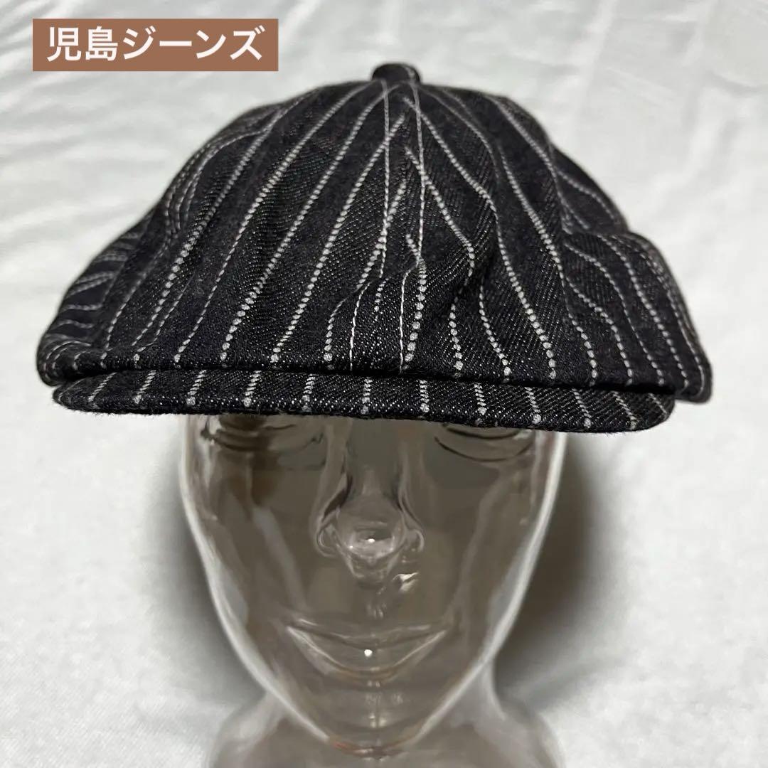 

[USED] Kojima Jeans Wabash Stripe Denim Casquette (RRL Lover)