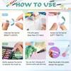 7pcs Watercolor Brush Pens Refillable Watercolor Brush Pens Water Paint Brushes For Watercolor Painting