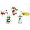 Cute Hooded Cat 3 Little Panda Mimi Cos Melodys Cat Twisted Egg Food Play Ornament Pendant Capsule Toy No Eggshells