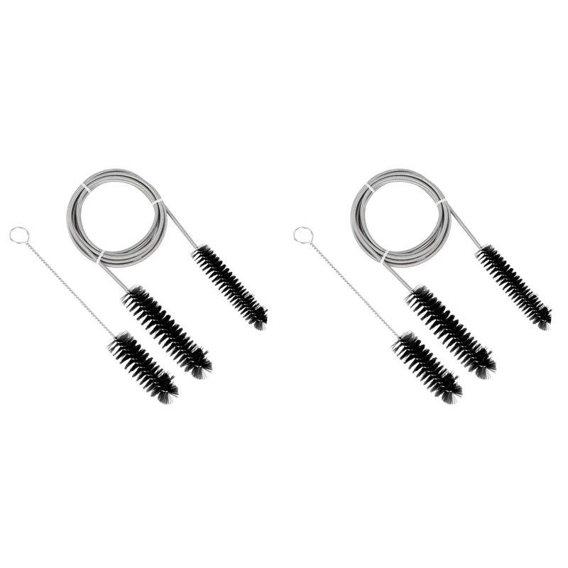 

2X Brush Diameter 15Mm 19Mm - CPAP Tube Cleaning Brush- Suitable For Most CPAP Hose Type (Black) чорний