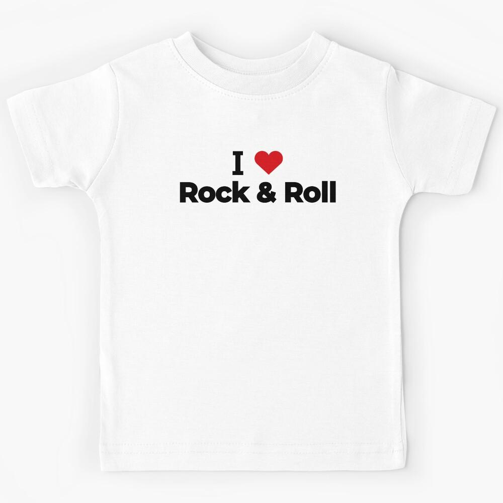 I love Rock & Roll Kids T-Shirt 130